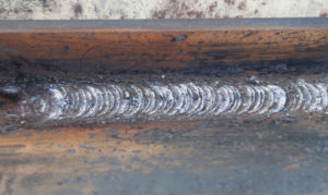 stick welding beads